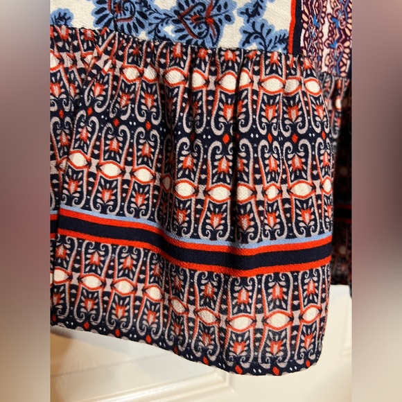 💙 Boho Floral Blouse - Picture 5 of 6